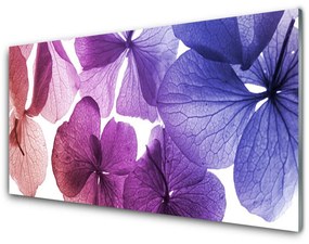 Tablouri acrilice Flori Floral Roz Violet