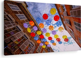 Tablou - Umbrele colorate (90x60 cm)