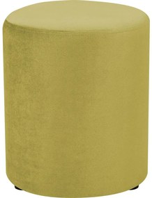 Taburet VEX, diametru 36 cm, galben