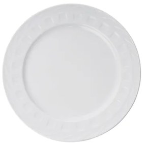 Set de masă 18 piese alb/porțelan