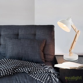 Veioza / Lampa de masa moderna Tongariro alba 21502 GL