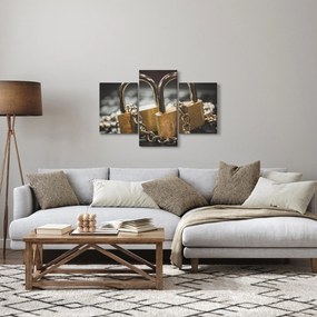 Tablou cu două cetăți (90x60 cm)