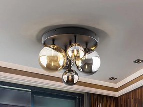 Lustra aplicata / Plafoniera design modern Dark 5L