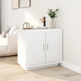 vidaXL Dulap, alb, 80x40x75 cm, lemn prelucrat