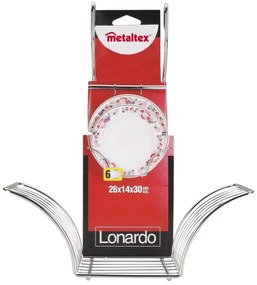 Suport de capace suspendat din oțel cromat Lonardo – Metaltex