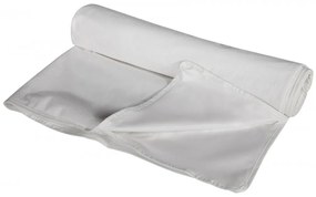 Protectie saltea impermeabila, microfibra, 180x200 cm, alb, 05664