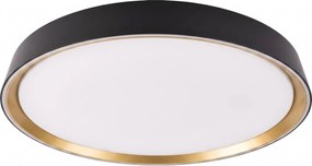 Plafonieră LED dimabilă ILVI LED/45W/230V 2700-6500K Ø 50 cm negru/bej + telecomandă