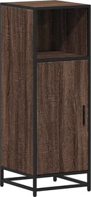vidaXL Dulap de baie, stejar maro, 35x37,5x100 cm, lemn prelucrat