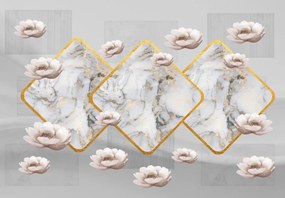 Fototapet - Colaj de materiale 3 (147x102 cm)