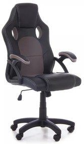 Fotoliu de birou Speed, negru/gri