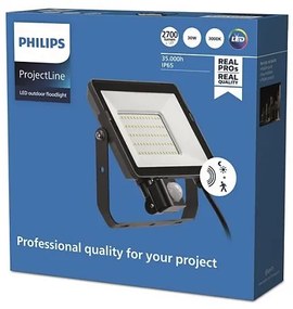 Proiector LED de exterior cu senzor PROJECTLINE LED/30W/230V IP65 3000K Philips