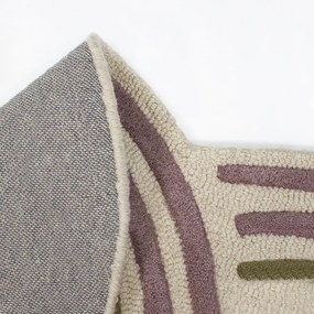 Covor verde țesut manual din lână 160x230 cm Spiral Shaped – Flair Rugs