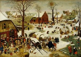 Reproducere The Census at Bethlehem, Brueghel, Pieter the Younger