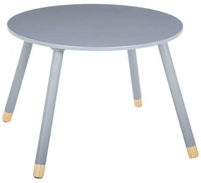 Masa pentru copii Playful, Pako World, Gri-Natural, 60x60x43 cm