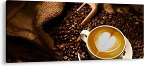 Tablou - O ceașcă de cafea (120x50 cm)