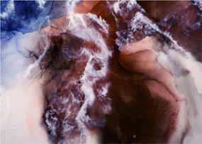 Tablou - Marmură violet N⁰3 (70x50 cm)