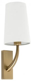 Aplica de perete eleganta design clasic REM auriu/alb