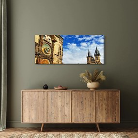 Tablou - Ceasul astronomic din Praga (120x50 cm)