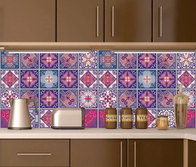 Sticker pentru faianta Ornament - 50 buc 10x10 cm