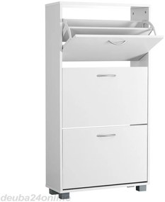 Deuba Dulap pantofi 115x60x24 cm - alb