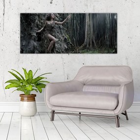 Tablou - Zâna pădurii (120x50 cm)