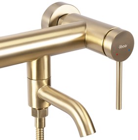 Baterie pentru cadă REA Clif Brush Gold