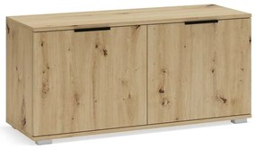Suport pentru pantofi Walker 100 cm, stejar artisan