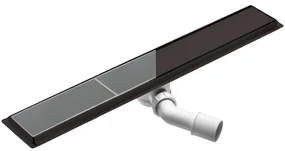 Rigola pe podea Deante 60 cm negru