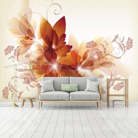 Fototapet - Arta din flori - abstact (152,5x104 cm)