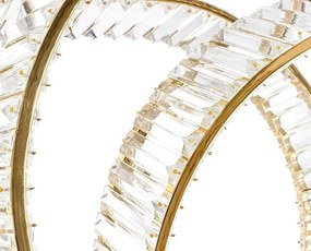 Lustra LED moderna design deosebit CHARMES 120 auriu
