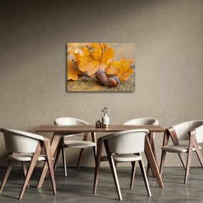 Tablou - Ghinde de toamnă (70x50 cm)