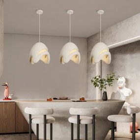 BRILAGI - Lustră pe cablu WABI SABI 1xE27/60W/230V Ø 35 cm albă