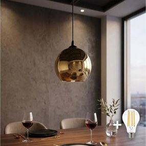 Lustră LED pe cablu CUBUS Ø 25 cm 1xE27/15W/230V