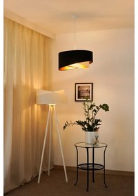 Lustră LED pe cablu Brilagi LYRA 1xE27/15W/230V negru/crem/auriu