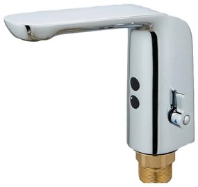 Baterie Lavoar Cu Senzor/Fotocelula , 6v/220v, TouchFlow Crom