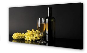Tablouri canvas O sticlă de vin de fructe