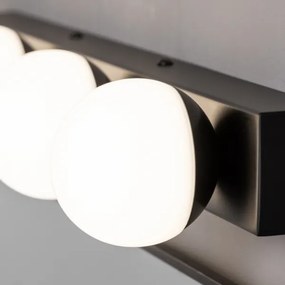 BRILAGI - SET 2x LED Aplică de perete pentru baie HOLLYWOOD 3xLED/3W/230V 39 cm IP44 negru