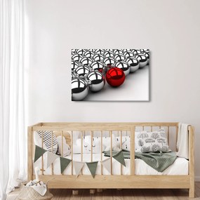 Tablou cu bile lucioase (90x60 cm)