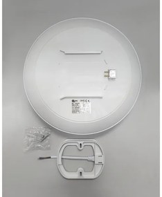 Plafonieră LED pentru baie CIRCLE LED/18W/230V 4000K d. 30 cm IP44 negru