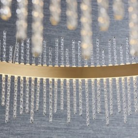 Lustră LED dimabilă pe cablu Endon 81908 ADRIEL LED/58W/230V 3000K auriu