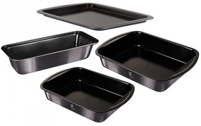 Set tavi pentru cuptor (4 piese) Metallic Line Carbon Pro Edition Berlinger Haus BH 7622