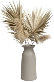 Vază bej din ceramică lucrată manual (înălțime 30 cm) Bia – Artevasi