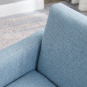 HOMCOM Scaun pentru Camera Copiilor în Material Textil Max. 65 kg 49x45x44cm Albastru | Aosom Romania
