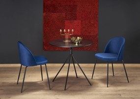 OFERTA Masa de dining neagra PHANTOM 80x80 clasa II
