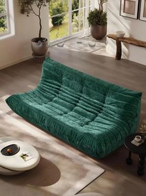 Canapea Lounge din Memory Foam HD – Premium, 1450 x 110 x 75 cm, Confort care Revine la Formă (Culoare: Gri)