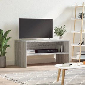 815235 vidaXL Comodă TV, gri sonoma, 80x40x40 cm, lemn prelucrat