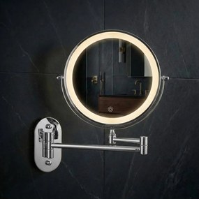 Oglinda LED Glow crom