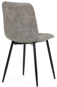 Set de scaune de sufragerie Vintage CT-281 GREY3,4 buc.