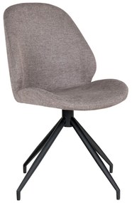 Scaune de dining gri 2 buc. Monte – House Nordic