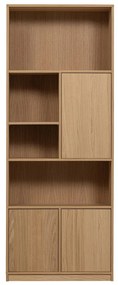 Bibliotecă modulară cu aspect de lemn de stejar 77x199 cm Modulair – vtwonen